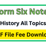 History Notes Form Six All Topics PDF Free Download