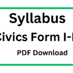 Civics Syllabus for Secondary Schools I-IV