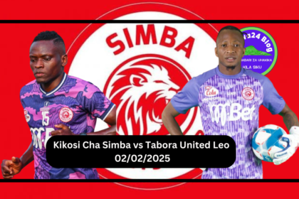 Kikosi Cha Simba vs Tabora United Leo 02/02/2025