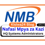 Nafasi za Kazi - HQ Systems Administrators at NMB Bank March 2025