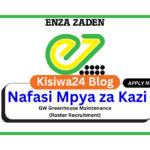 Nafasi za Kazi - GW Greenhouse Maintenance (Roster Recruitment) at Enza Zaden Africa March 2025