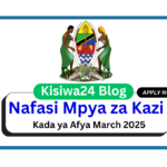 Nafasi 50 za Kazi Kada ya Afya March 2025