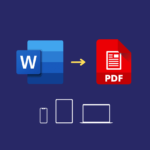 Jinsi ya Kubadilisha Documents kutoka Word Kwenda PDF