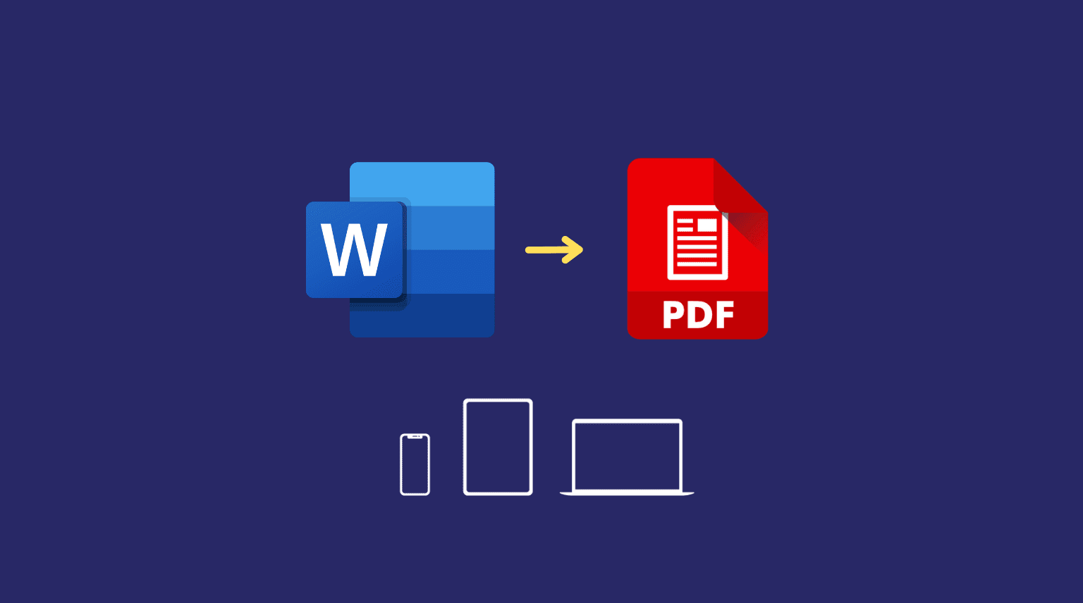 Jinsi ya Kubadilisha Documents kutoka Word Kwenda PDF