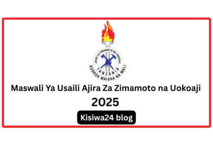 Maswali ya Interview Ajira za Zimamoto