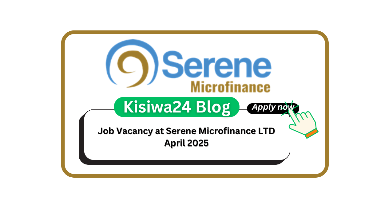 3 Loan Officers job Vacancy at Serene Microfinance LTD April 2025