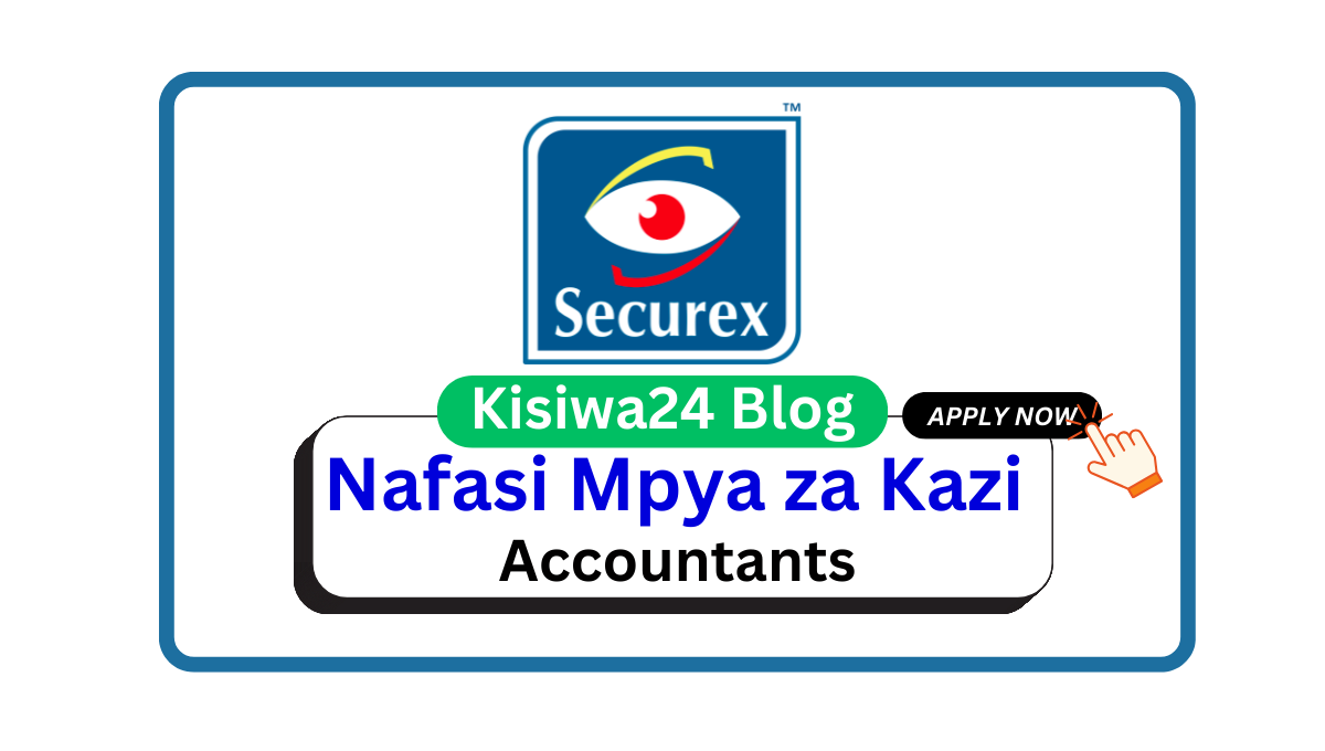 Nafasi 2 za Kazi – Accountants at Securex Security April 2025 Nafasi 2 za Kazi – Accountants at Securex Security April 2025