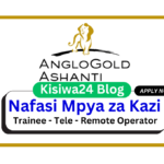Nafasi za Kazi - Trainee - Tele - Remote Operator at Geita Gold Mining LTD April 2025