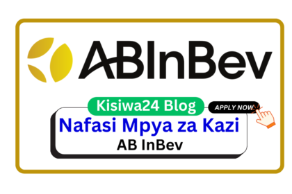 Nafasi 5 za Kazi at AB InBev/Tanzania Breweries LTD April 2025