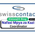 Nafasi za Kazi - Coordinator at Swisscontact April 2025