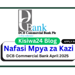 Nafasi 2 za Kazi at DCB Commercial Bank April 2025