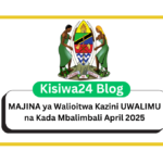 MAJINA ya Walioitwa Kazi UWALIMU na Kada Mbalimbali April 2025