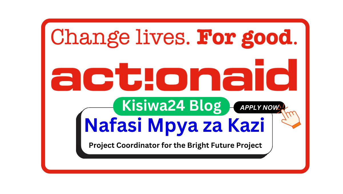 Nafasi za Kazi - Project Coordinator for the Bright Future Project at ActionAid April 2025