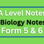 Biology Full Notes For Advanced Level