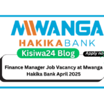 Finance Manager Job Vacancy at Mwanga Hakika Bank April 2025