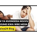 Jinsi ya Kuongeza Nguvu za Kiume kwa Wiki Moja