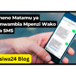 Maneno Matamu ya Kumwambia Mpenzi Wako kwa SMS