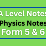 Physics Full Notes For Advanced Level