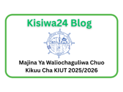 Majina Ya Waliochaguliwa Chuo Kikuu Cha DMI 2025/2026