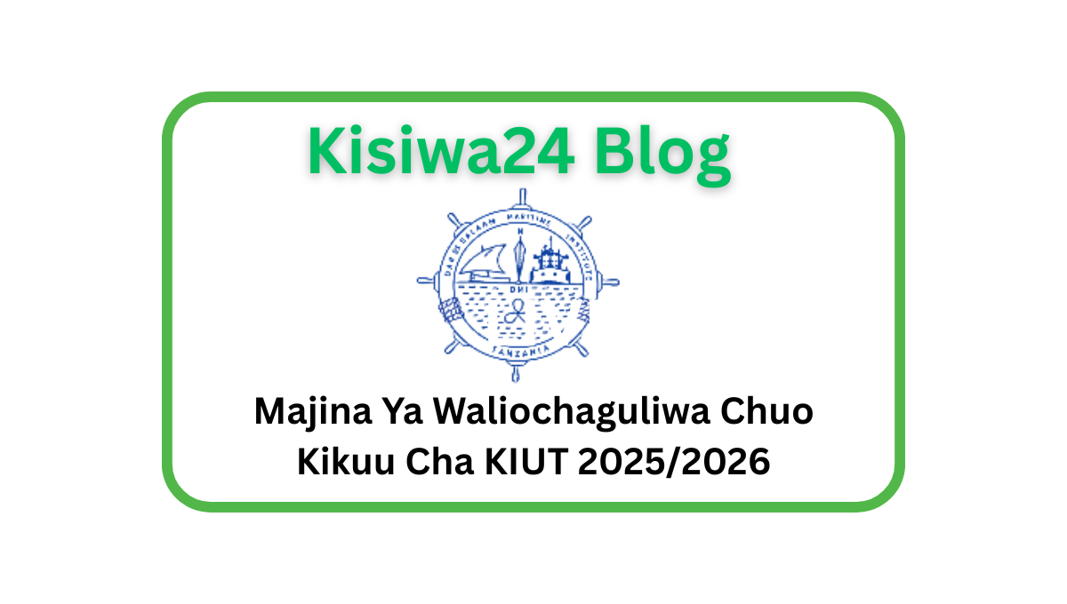 Majina Ya Waliochaguliwa Chuo Kikuu Cha DMI