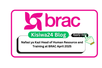 Nafasi ya Kazi Head of Human Resource and Training at BRAC April 2025