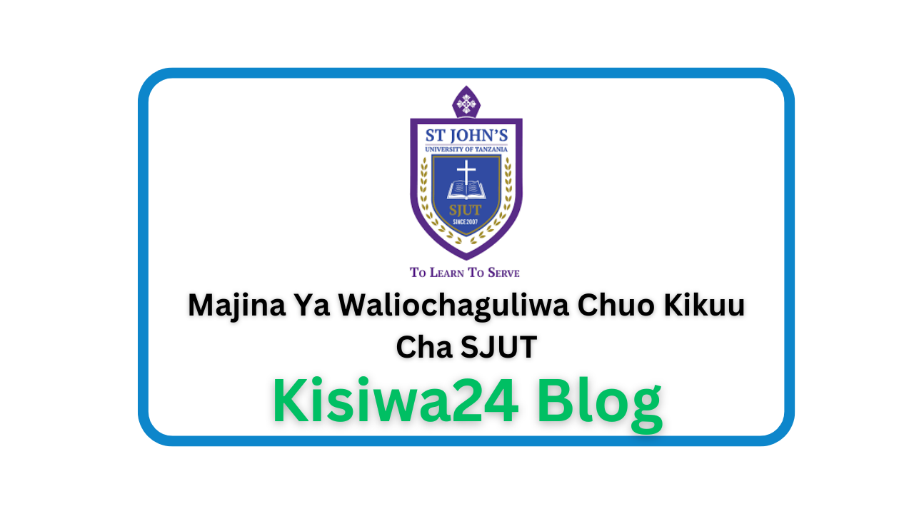 Majina Ya Waliochaguliwa Chuo Kikuu Cha SJUT 2025/2026