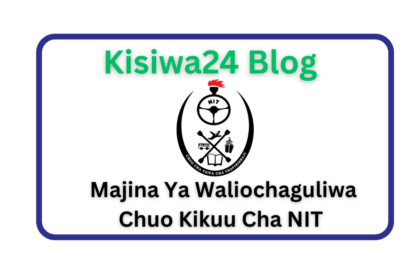 Majina Ya Waliochaguliwa Chuo Kikuu Cha NIT