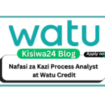 Nafasi za Kazi Process Analyst at Watu Credit