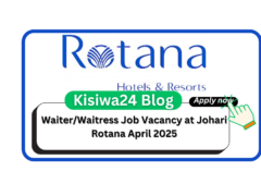 Waiter/Waitress Job Vacancy at Johari Rotana MAY 2025
