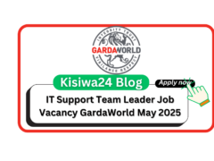 IT Support Team Leader Job Vacancy GardaWorld May 2025