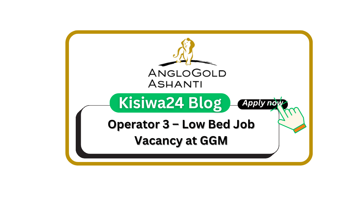 Operator 3 – Low Bed Job Vacancy at GGM