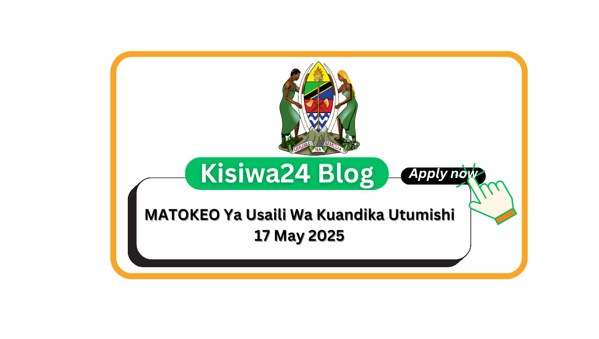 MATOKEO Ya Usaili Wa Kuandika Utumishi 17 May 2025