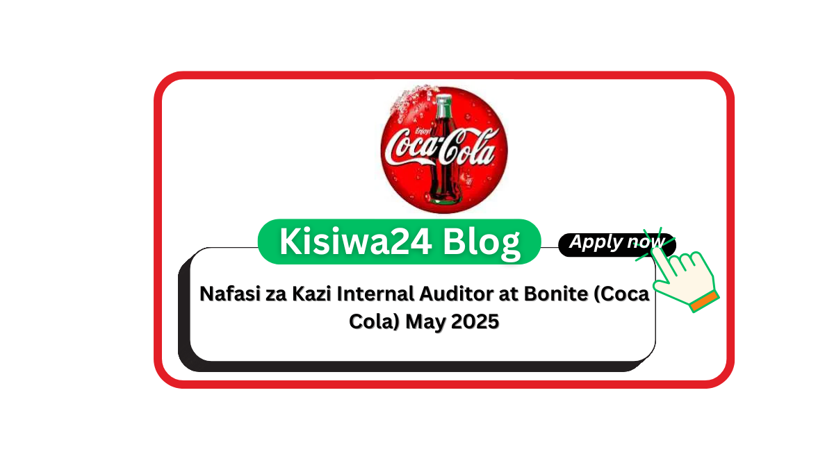 Nafasi za Kazi Internal Auditor at Bonite (Coca Cola) May 2025