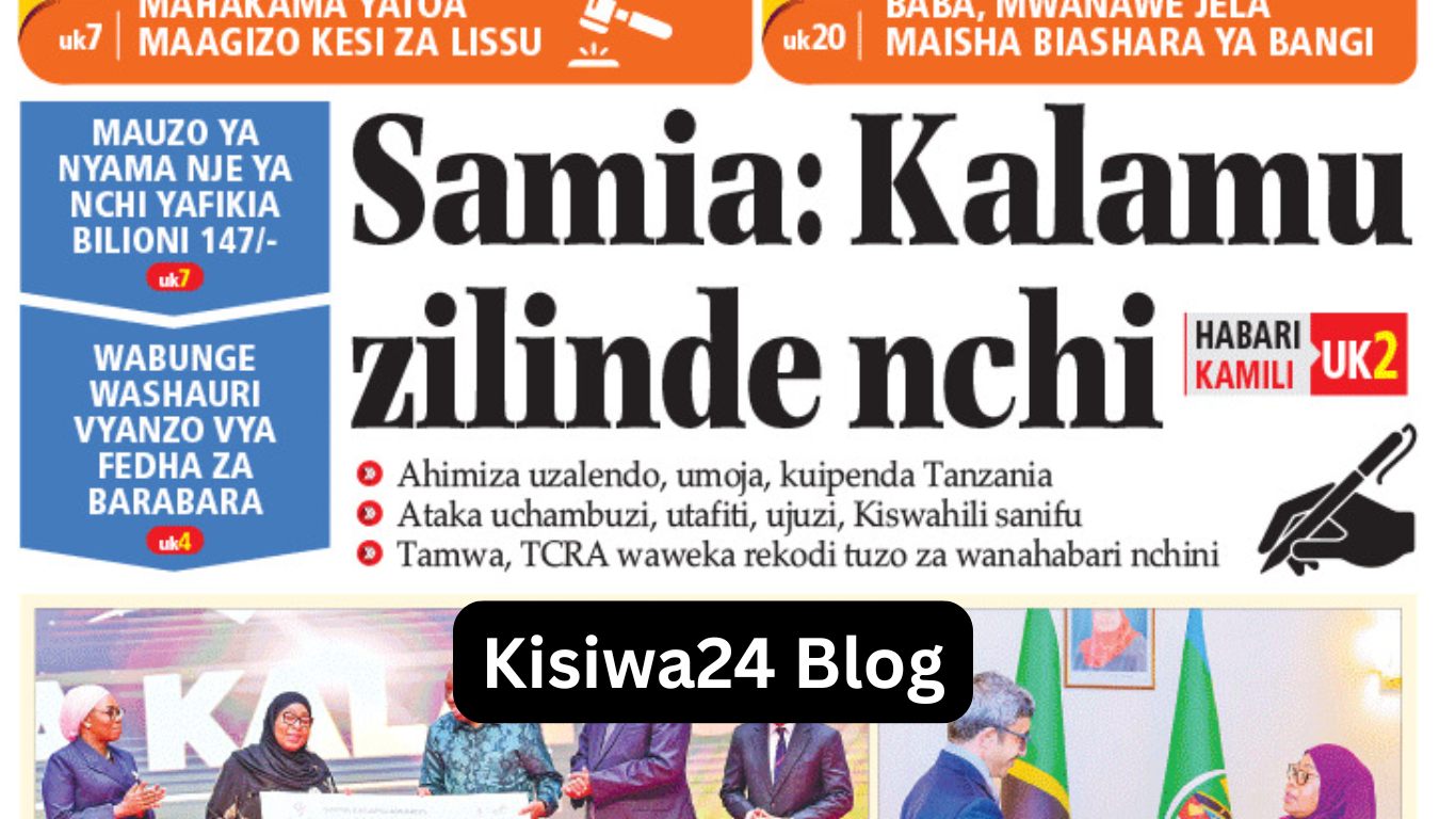 Magazeti ya Leo Jumatano 07 Mei 2025