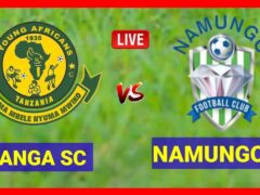 MATOKEO Yanga Sc vs Namungo Fc Leo 13 May 2025