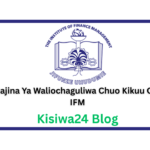 Majina Ya Waliochaguliwa Chuo Kikuu Cha IFM