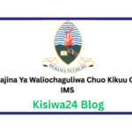 Majina Ya Waliochaguliwa Chuo Kikuu Cha IMS