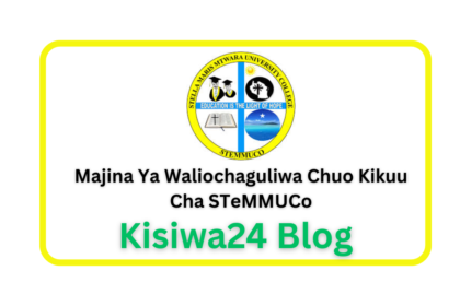 Majina Ya Waliochaguliwa Chuo Kikuu Cha STeMMUCo