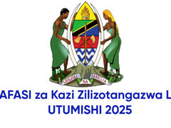 NAFASI za Kazi Zilizotangazwa Leo UTUMISHI 2025 NAFASI za Kazi Zilizotangazwa Leo UTUMISHI 2025