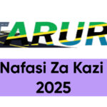 Nafasi 107 za Kazi TARURA May 2025