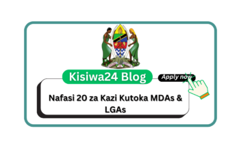 Nafasi 20 za Kazi Kutoka Utumishi