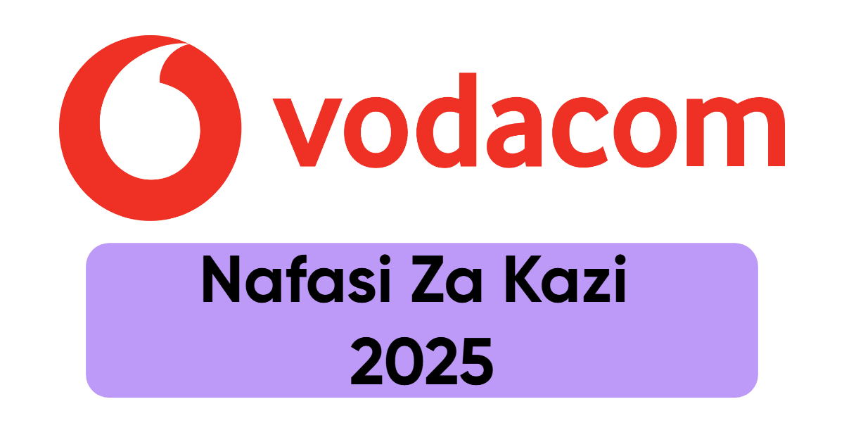 Nafasi 8 za Kazi Vodacom May 2025