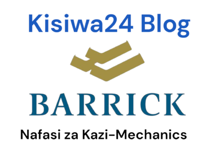 Nafasi za Kazi Mechanics at Barrick Gold May 2025