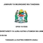 Tangazo La Kuitwa Kwenye Usaili Chuo cha Sukari cha Taifa (NSI) May 2025