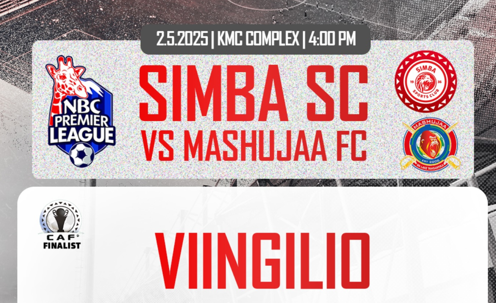 VIINGILIO Simba Sc vs Mashujaa 5 May 2025
