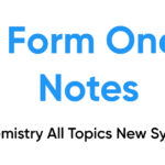 Chemistry Notes Form One