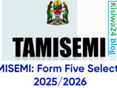 TAMISEMI: Form Five Selection 2025/2026