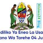 MABADILIKO ya Eneo La Usaili Wa Mahojiano Wa Tarehe 04 Juni 2025