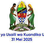 MATOKEO ya Usaili wa Kuandika Uliofanyika 31 Mei 2025