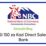 NAFASI 150 za Kazi Direct Sales NBC Bank